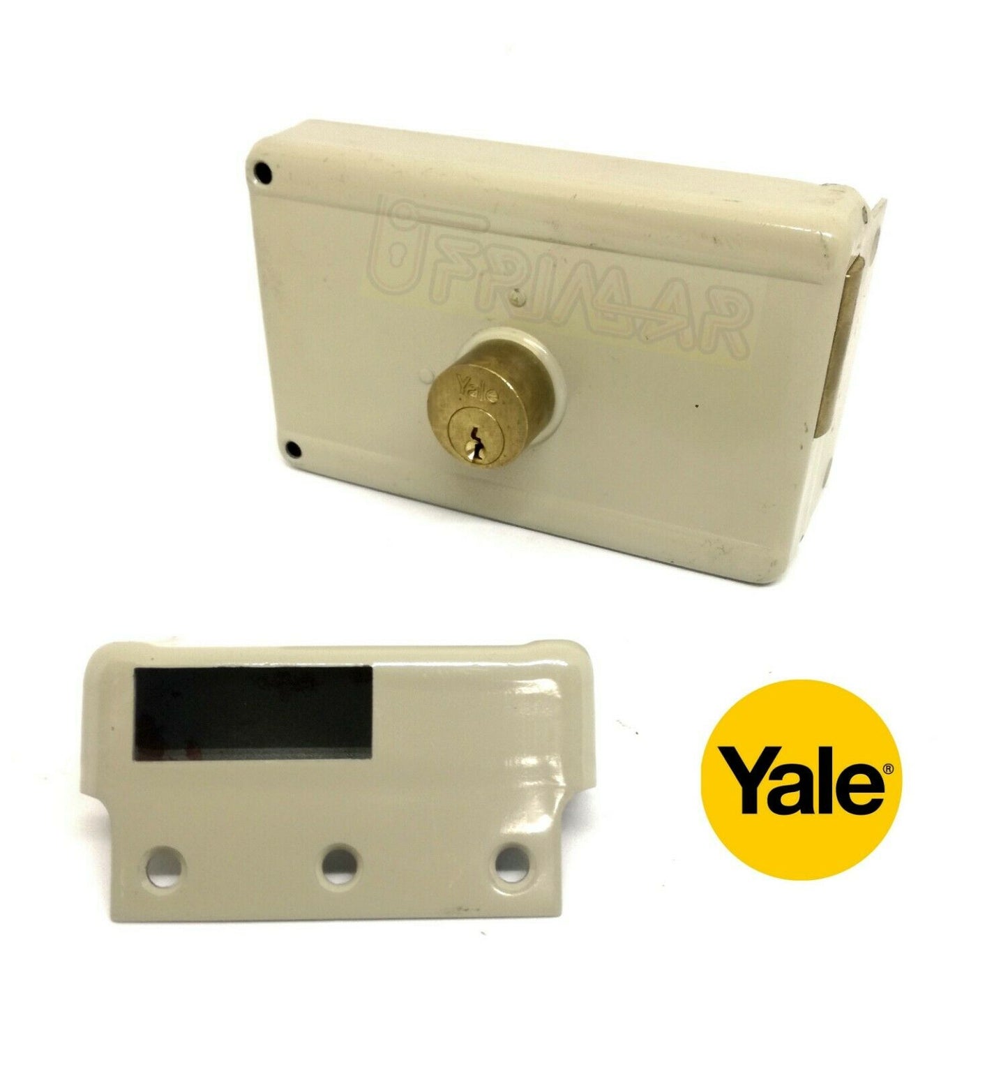 SERRATURA YALE 636 CHIUSURA SOLO MANDATA Entrata mm.70 CON DOPPIO CILINDRO FISSO