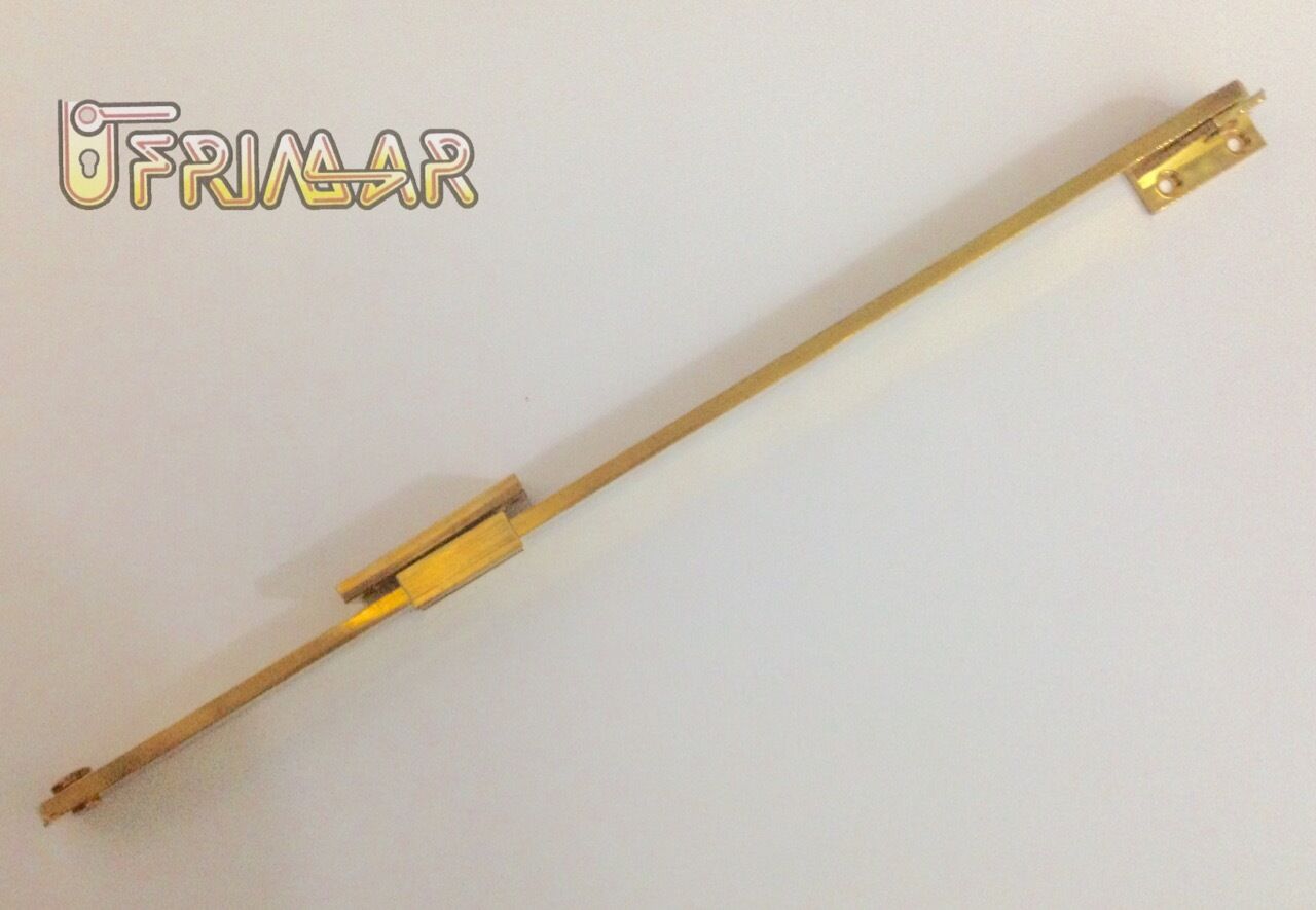 SNODO PER RIBALTA CON BASE GIREVOLE VASISTAS TIPO GIGANTE mm.280 IN OTTONE