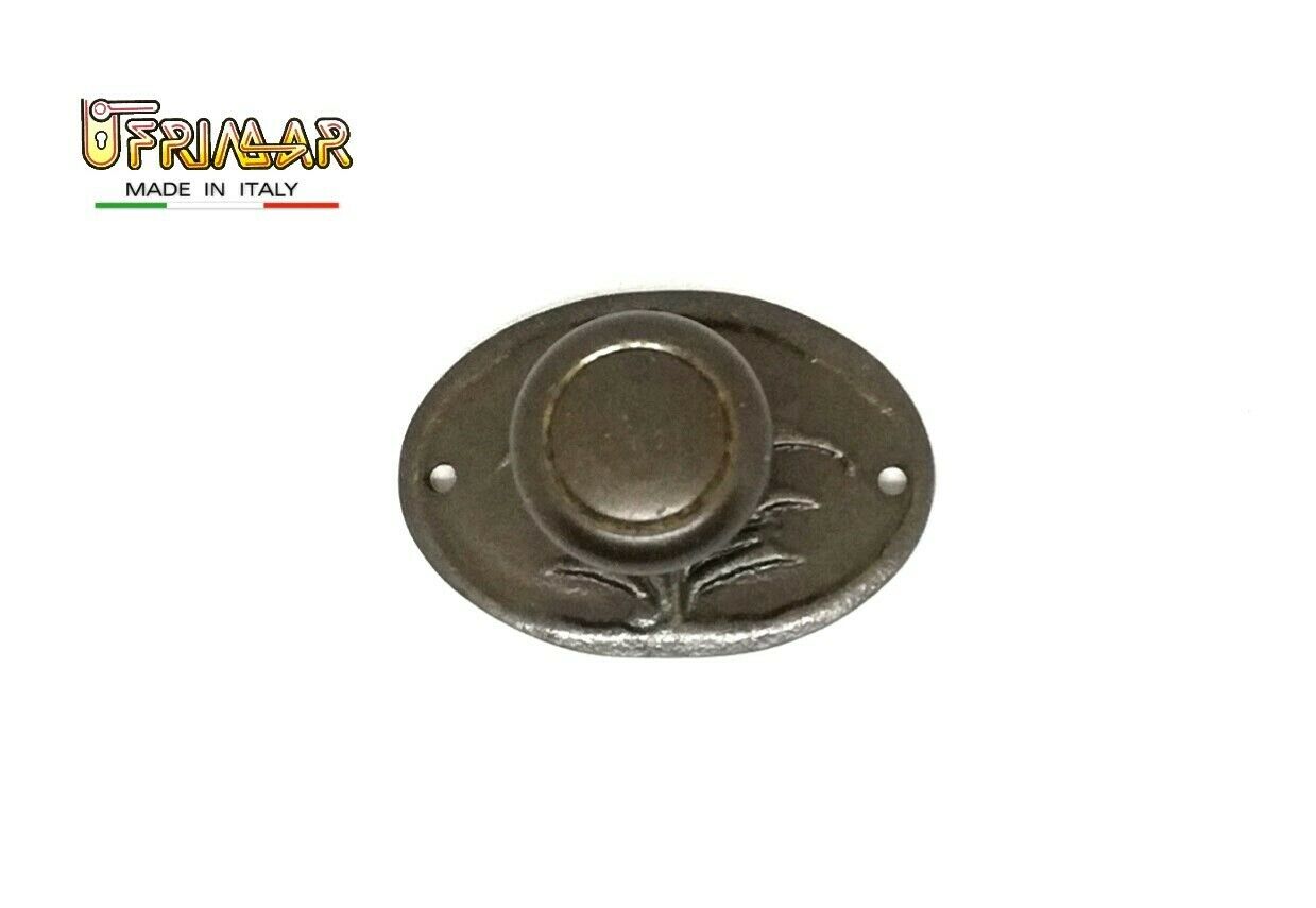 POMELLO CASSETTO MOBILE ANTICO CLASSICO Base mm.47x32 D.mm.22 SPECIALFER BRONZO