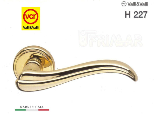 Maniglia Valli e Valli Rigel H227 R8 Orolux Valli & Colmbo VCR per porta legno