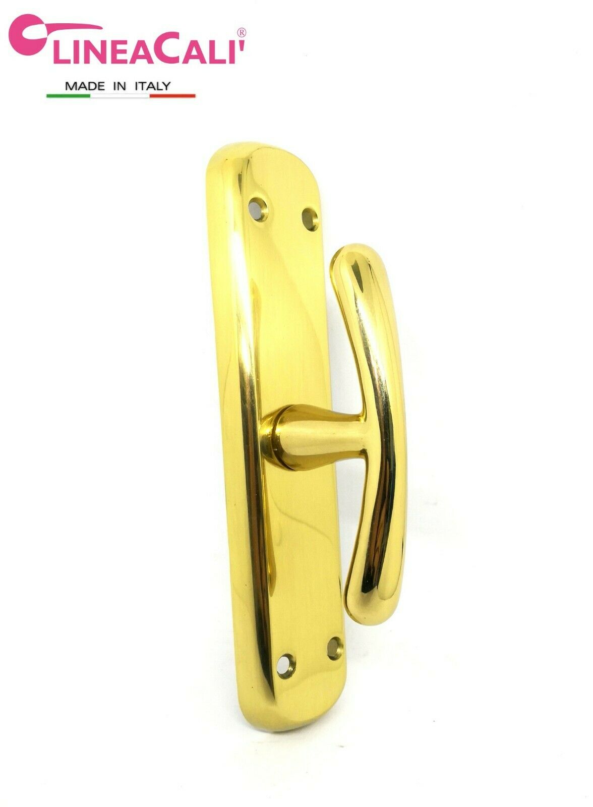 CREMONESE PER FINESTRA GARDA Placca mm.187x40 LINEA CALI' MANIGLIA PER FINESTRA