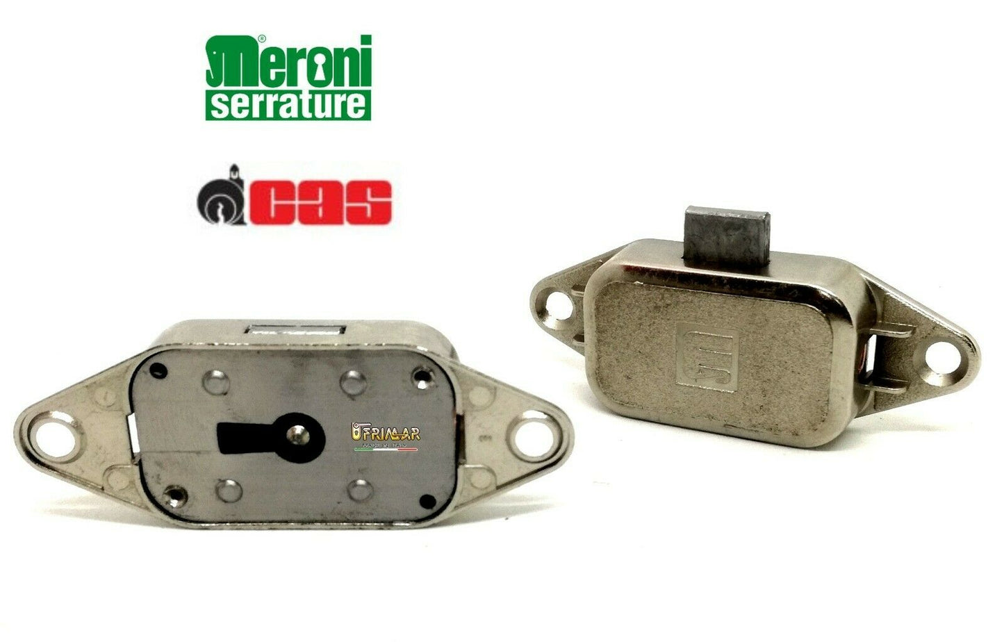 Serratura armadio Meroni Cas Aste Rotanti M85N15 RIDOTTA Destra con mandata