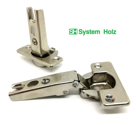 CERNIERA SYSTEM HOLZ SH 361310 PER ANTA LEGNO BRACCIO BASSO FORO 35 SENZA SCATTO