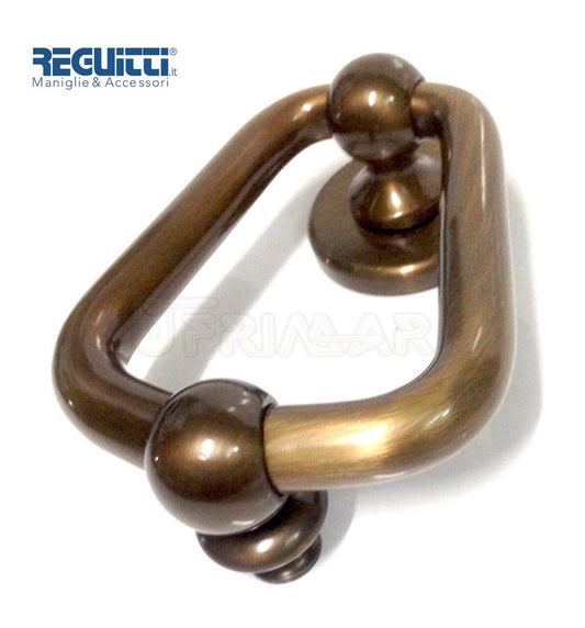 BATTENTE PORTA PORTONE BRONZO GRAFFIATO REGUITTI serie EUROPA D.mm.134 x 120