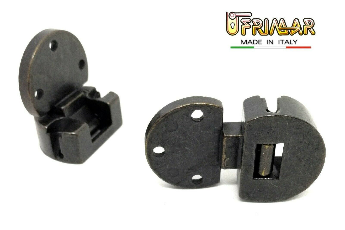 CERNIERE MOBILI ANTICHI PER ANTE TAVOLI BRONZO FORO mm.30x22 RIBALTA ANSELMI 261
