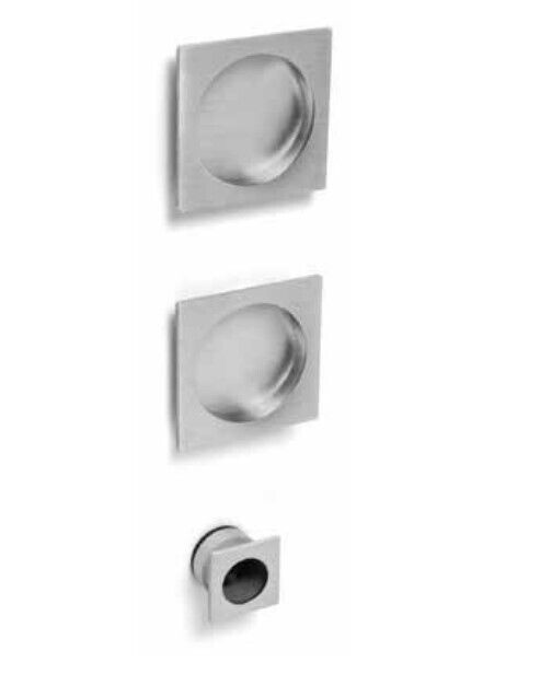 KIT QUADRO CIECO PER PORTE SCORREVOLI CROMO SATINATO E0375N51 VITEL