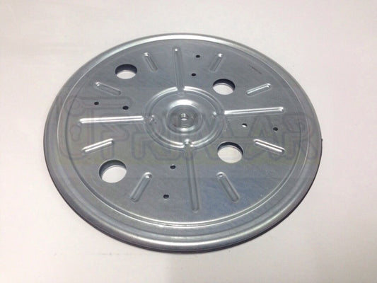 BASE GIREVOLE TONDA PIASTRA DIAM. mm.290 SPESSORE mm.14 FORO CENTR. FIL.10MA