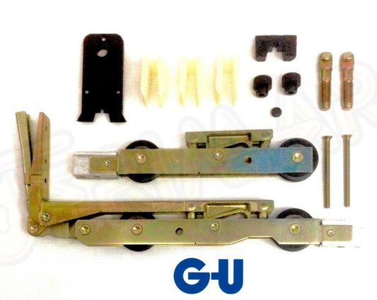 Coppia Carrelli Alzante Scorrevole GU 933 H kit g-u K-121040003 A + accessori