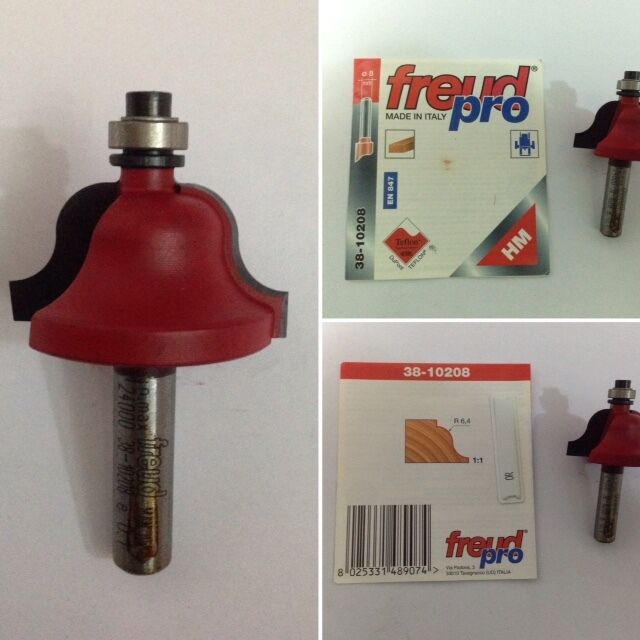 FRESA FREUD PRO HM 38-10208 PER INTAGLI ROMAN OGEE CON CUSCINETTO