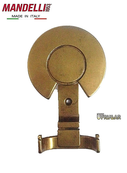 APPENDIABITI A MURO MANDELLI MADE IN ITALY - SERIE CLASSICA - OTTONE BRONZATO
