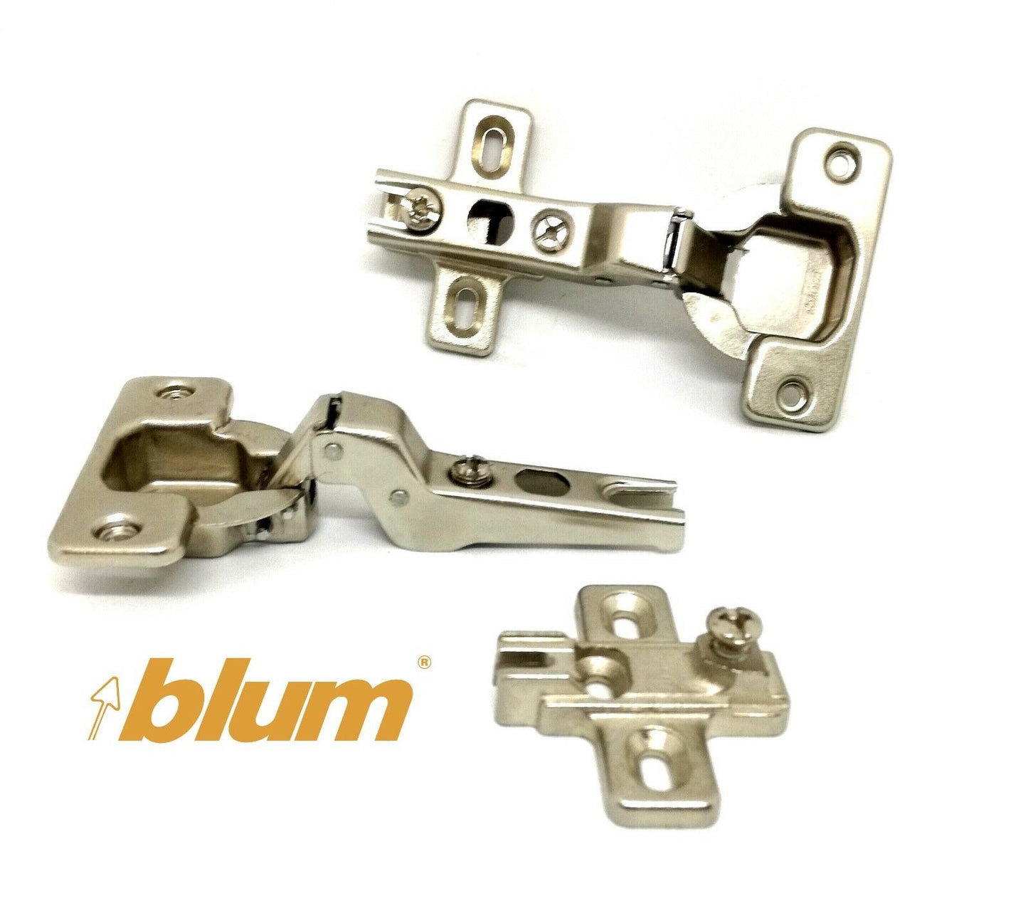 CERNIERA BLUM MODUL PER ANTA LEGNO A SORMONTO MEZZO COLLO FORO 35 CON MOLLA