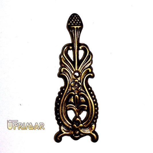 Fregio in ottone Bronzato mm.61x21 Decorazione applicazioni per mobili e porte