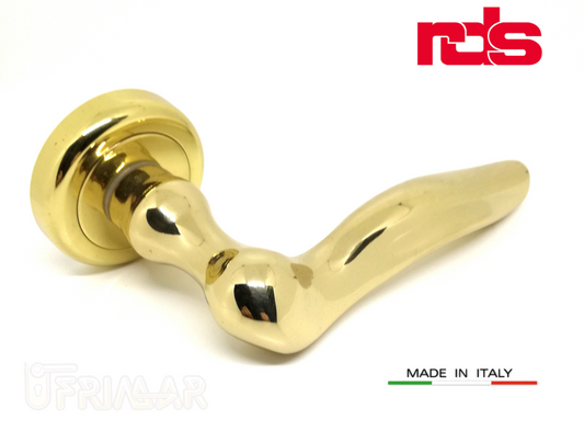 Maniglia RDS LIBERTY art. 0211 Oro lucido design Mauro Doimo maniglia per porta