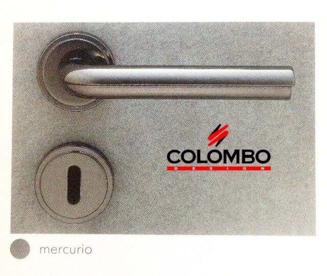MANIGLIA PER PORTA COLOMBO DESIGN SATURN CA11R MERCURIO design CASTIGLIA