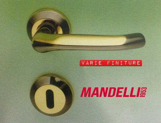 MANIGLIA PER PORTA MANDELLI serie SATU artM21 Varie finiture MADE IN ITALY