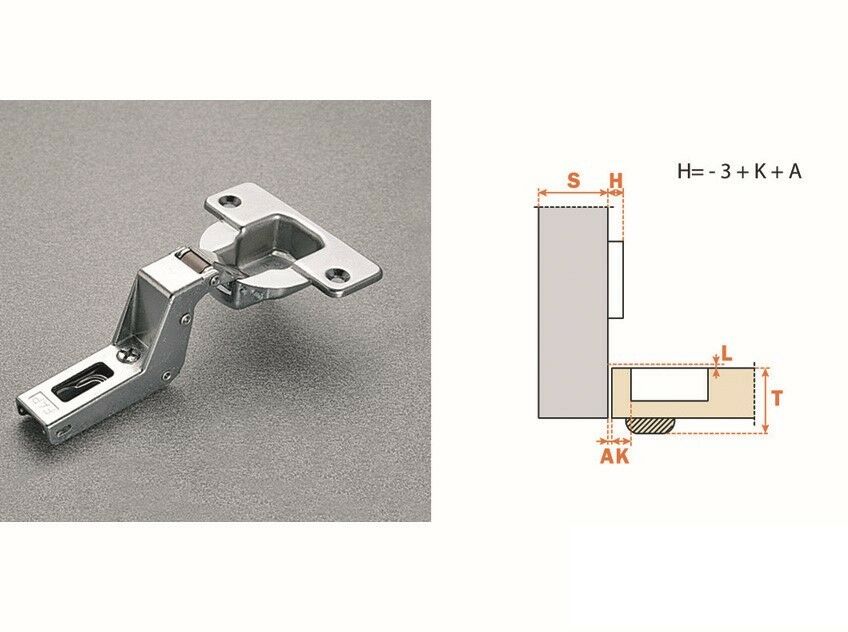 CERNIERA SALICE FAP CFA5P99 FORO D.40 BATT. INTERNA COLLO 22 SENZA MOLLA SCATTO