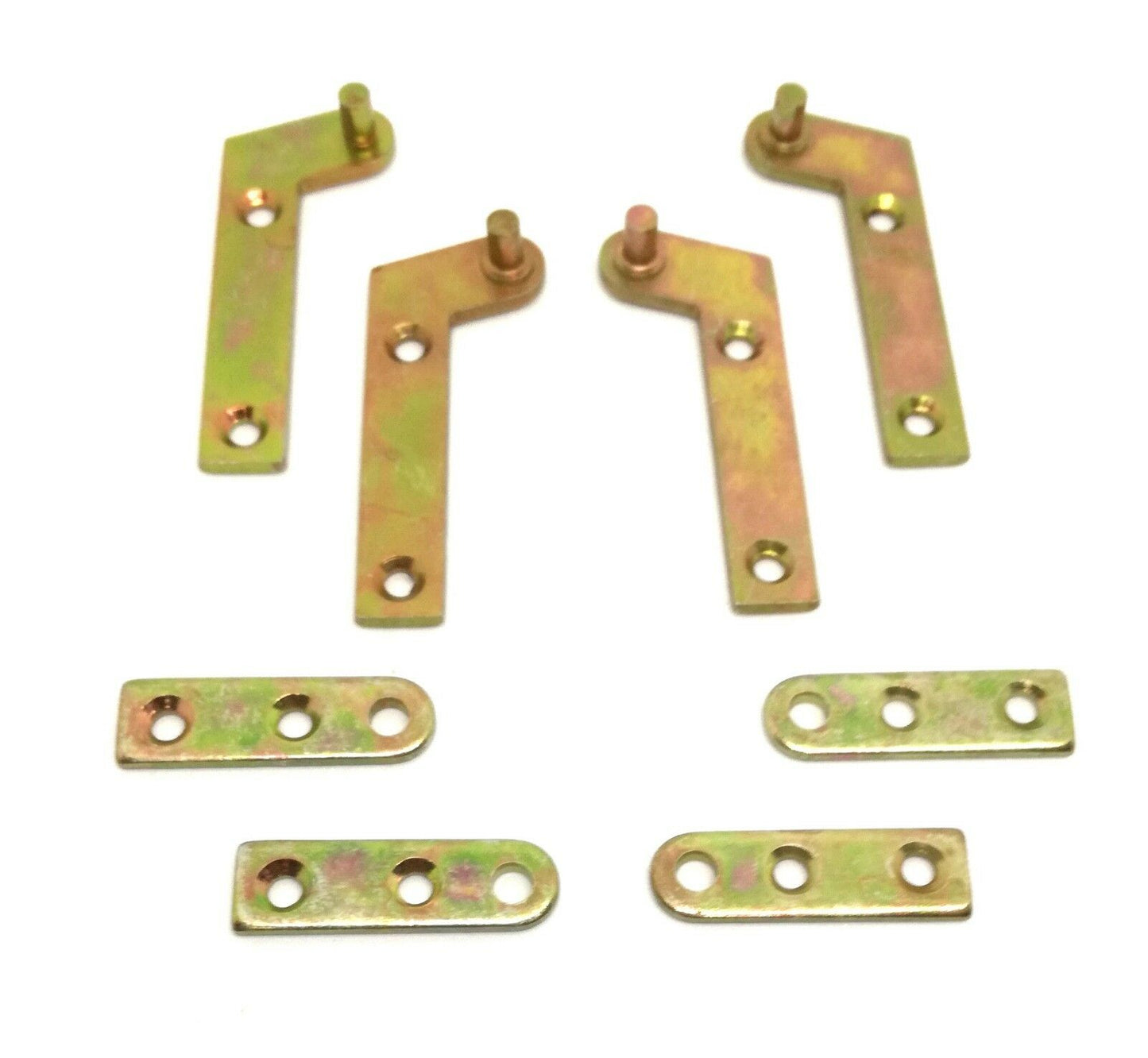 CERNIERA PERNO ARMADIO KIT COMPLETO PER 2 ANTE CARDINI PER ANTA MOBILE L.mm.60