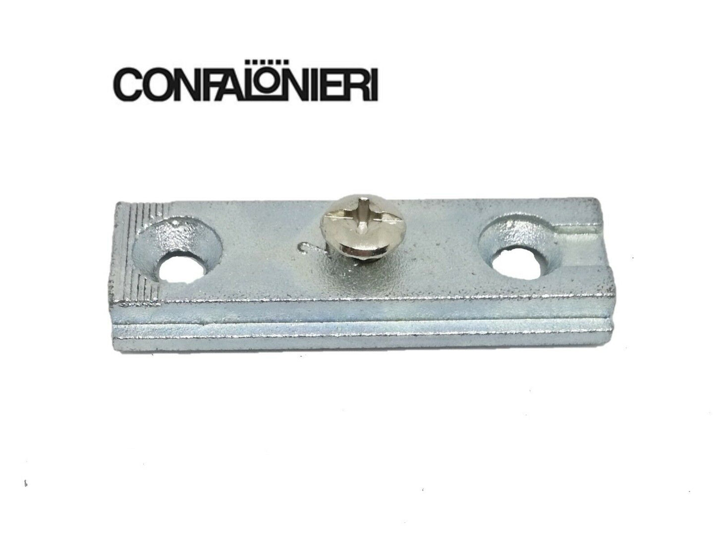 CERNIERA PER VETRO CONFALONIERI CF01024 BATTUTA INTERNA COPERTURE VARI COLORI