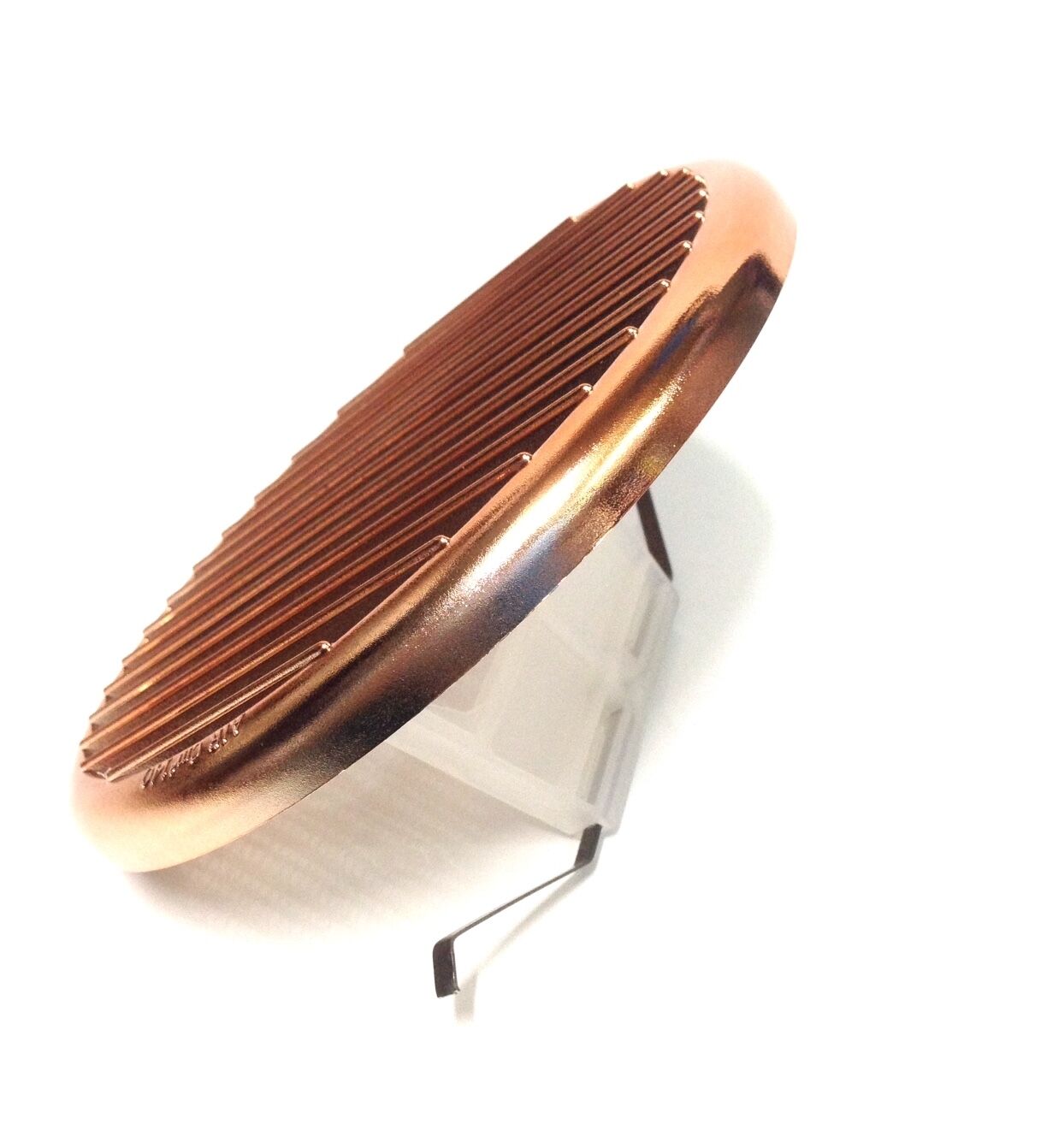GRIGLIA AERAZIONE VENTILAZIONE IN PLASTICA RAMATO D.mm.180 SOVRAPPOSTA C/MOLLE