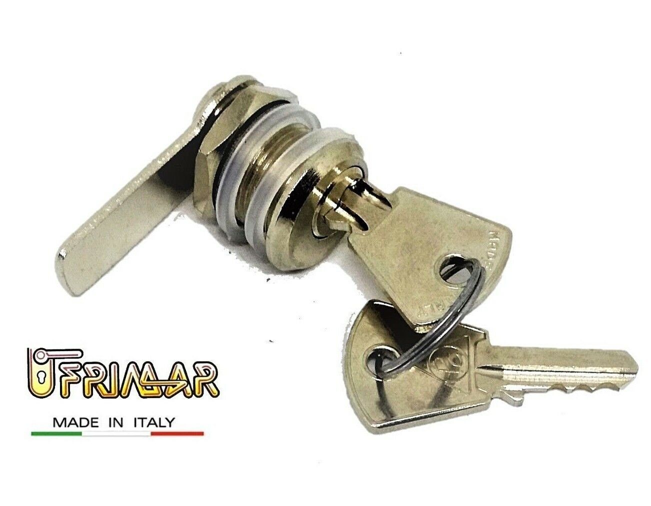 SERRATURA PC CILINDRETTO A LEVETTA  D.mm.16 SPESS. MAX mm.12 x CASSETTE POSTALI