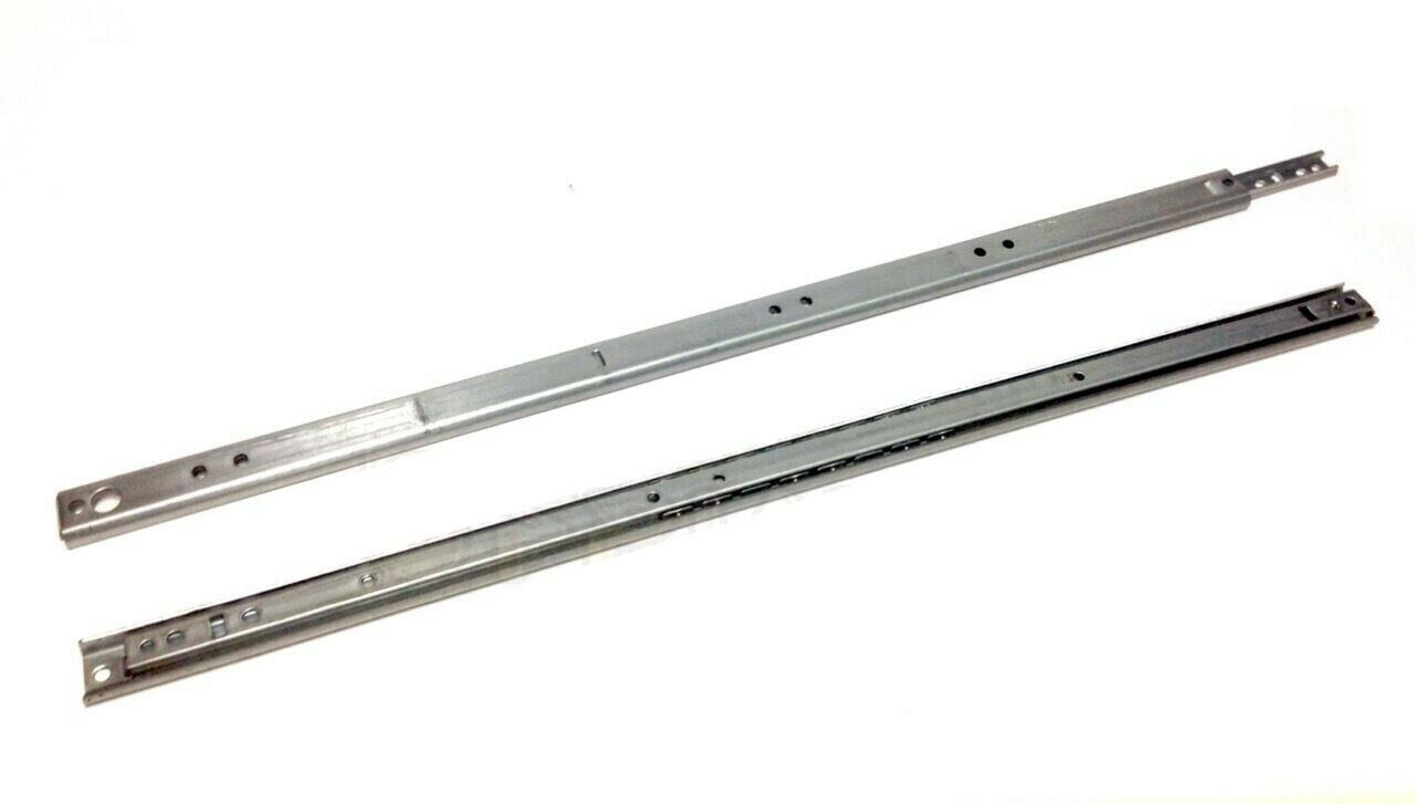 COPPIA GUIDE SCORREVOLI A SFERE X CASSETTI SERIE 352 mm. 600x22,5 Estr. Parziale