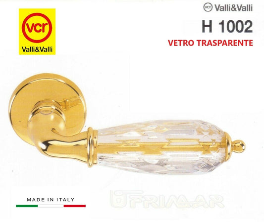Maniglia porta Valli e Valli Serse H1002 R8 Oro Trasparente Valli & Colombo VCR