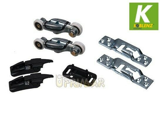 Kit Scorrevole Koblenz serie 0500/2 portata kg.50 scorrevole con staffe e fermi