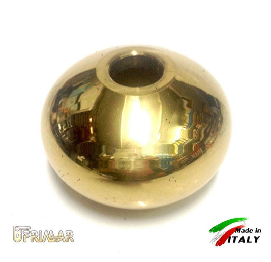BORCHIA DISTANZIALE D.mm.60x42 IN OTTONE PER INFERIATE CANCELLI RINGHIERE SCALE