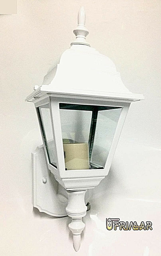 Lanterna da giardino Modello ALTO  colore Bianco da esterno Attacco E27