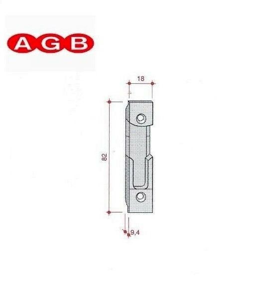 Incontro nottolino SICURTOP AGB F016920102 168510 ARIA4 F16 tropicalizzato