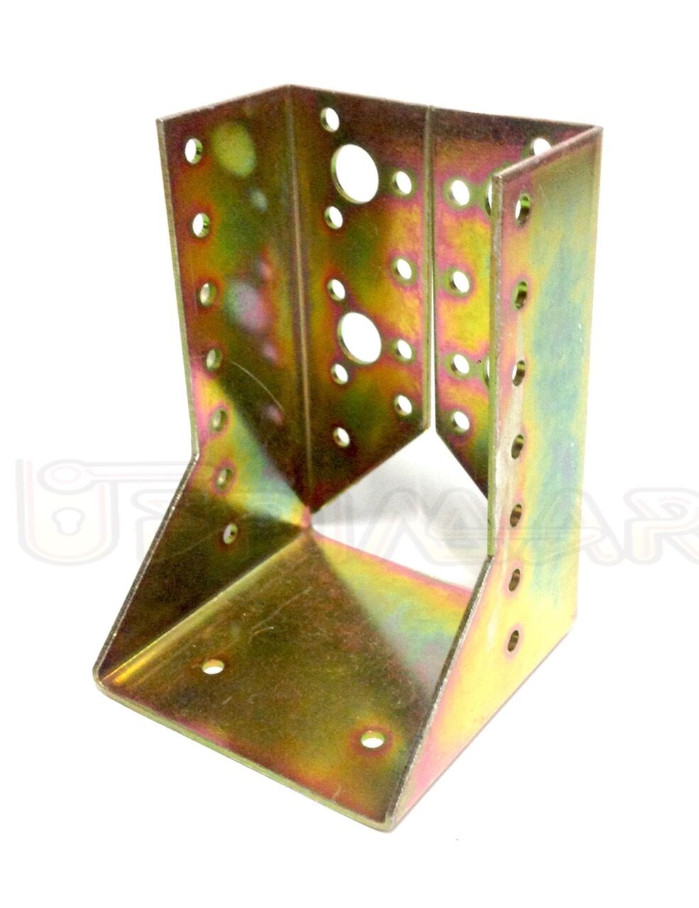Saffa Supporto ancoraggio per travi in legno 80x120 Scarpa con alette interne