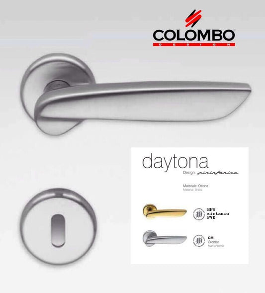 MANIGLIA PER PORTA COLOMBO DESIGN DAYTONA PF11R CROMAT design PININFARINA