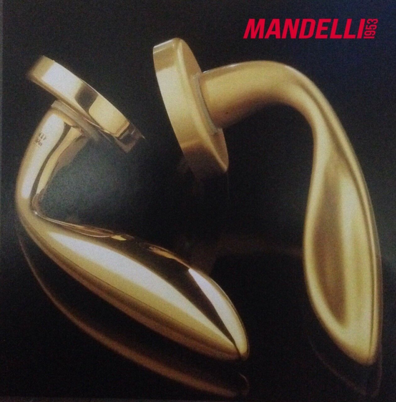 MANIGLIA PER PORTA MANDELLI SUI' 921 ORO design Takahide Sano PER PORTE INTERNE