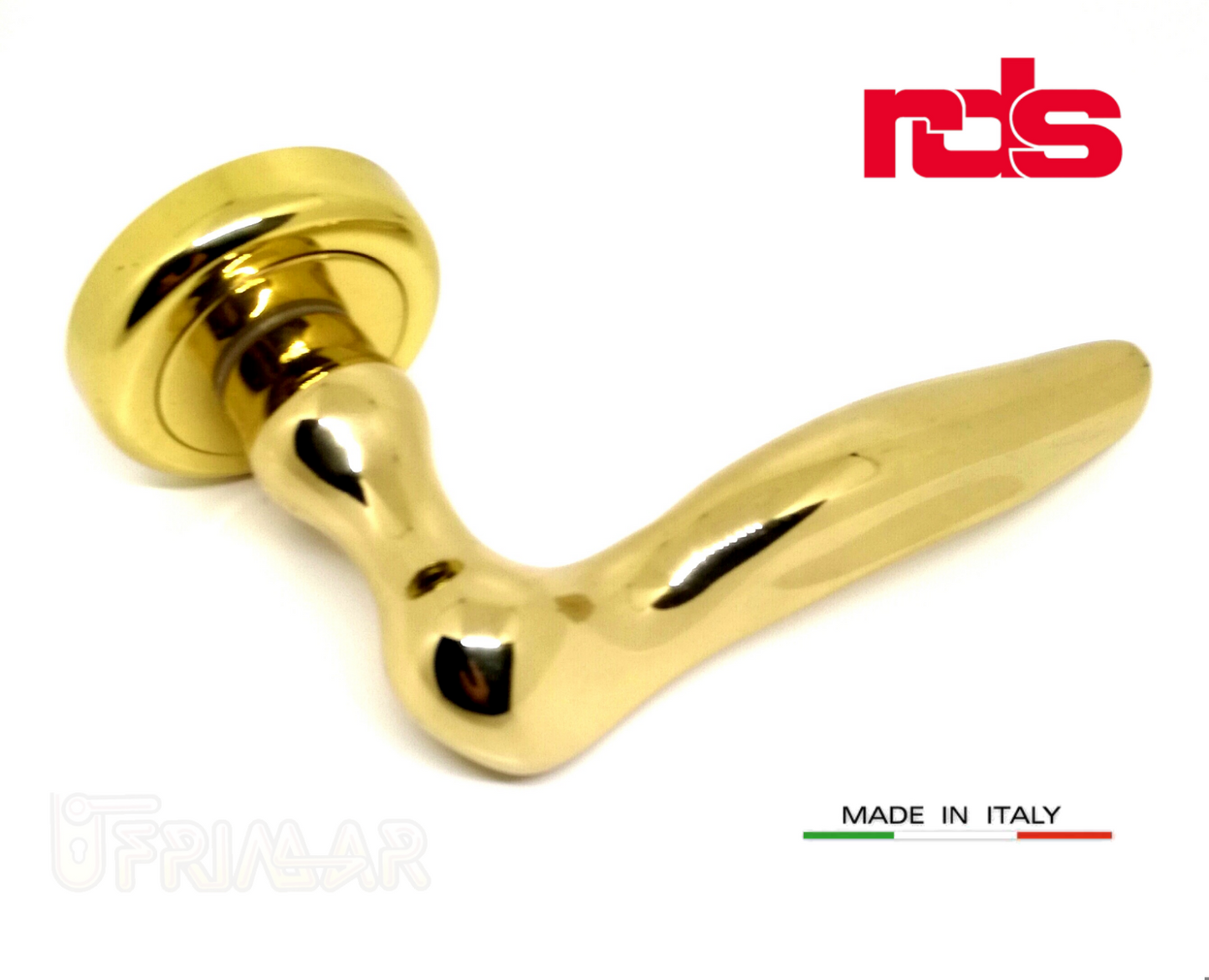 Maniglia RDS LIBERTY art. 0211 Oro lucido design Mauro Doimo maniglia per porta