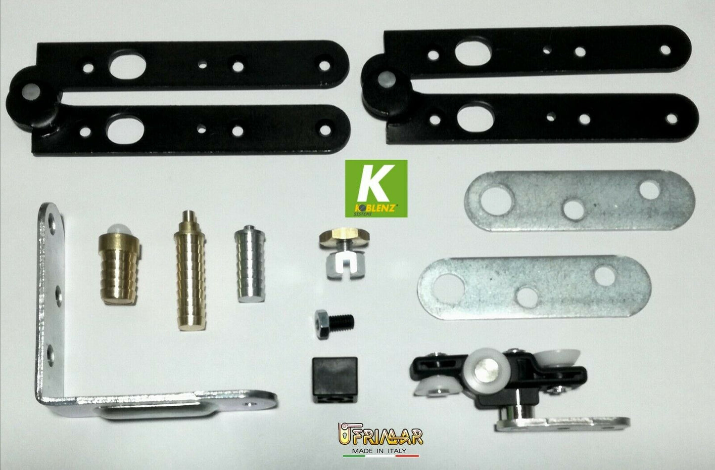 GUARNITURA KOBLENZ 0200/4 PER PORTE PIEGHEVOLI A LIBRO AMBIDESTRO SYSTEM 0200/50