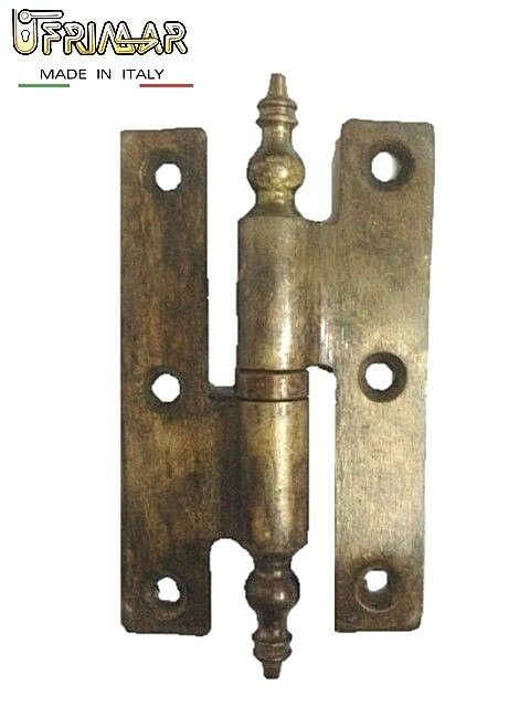 CERNIERA POMELLA IN OTTONE 80x50 PER PORTE IN LEGNO DX/SX BRONZATO BAROCCO