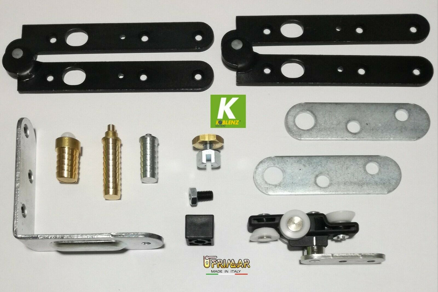 GUARNITURA KOBLENZ 0200/4 PER PORTE PIEGHEVOLI A LIBRO AMBIDESTRO SYSTEM 0200/50
