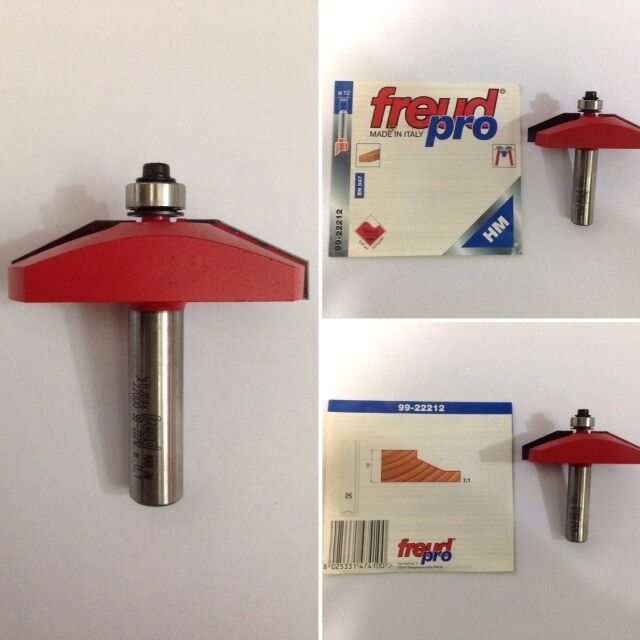 FRESA FREUD PRO HM 99-22212 PER INTAGLI SPECCHI DI ANTINA CON CUSCINETTO