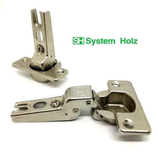 CERNIERA SYSTEM HOLZ SH 362310 PER ANTA LEGNO BRACCIO MEDIO FORO 35 SENZA SCATTO