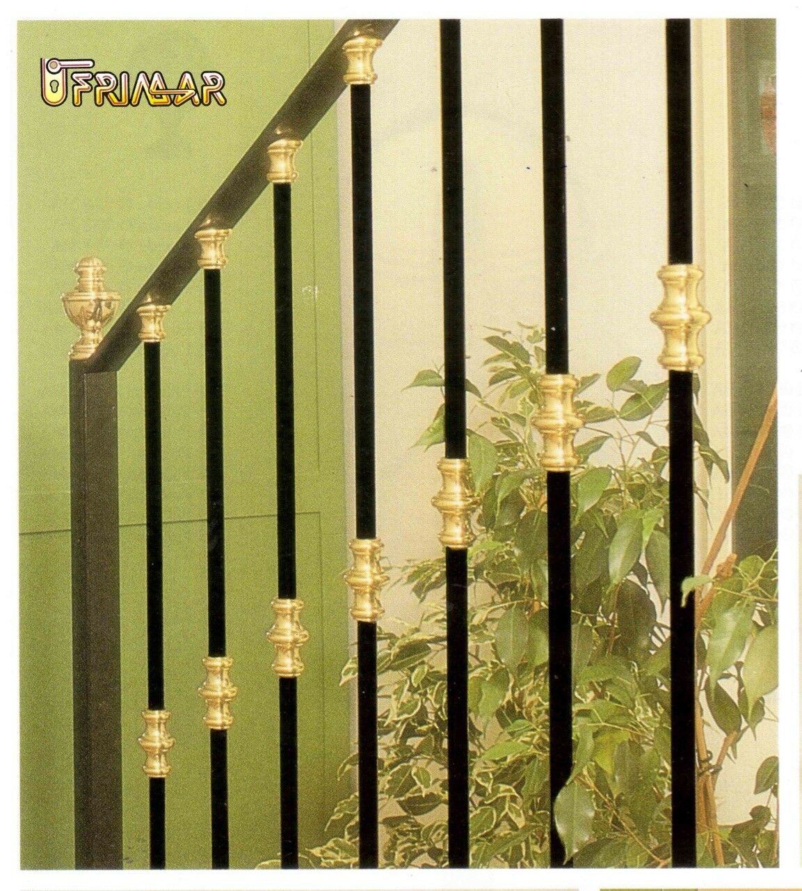 NODO D.mm.36x60 DECORAZIONE IN OTTONE PER INFERIATA CANCELLO RINGHIERA SCALA