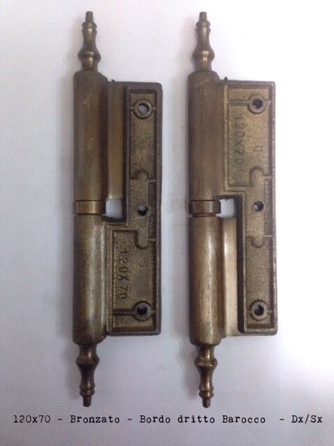 CERNIERA POMELLA IN Ottone 100X60 Per Porte In Legno Dx/Sx - Foto 3