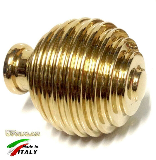 POMOLO POMOLI PER PORTA OTTONE PVD D.mm.75 FISSO FIL.6MA OMP PORRO ART.10775