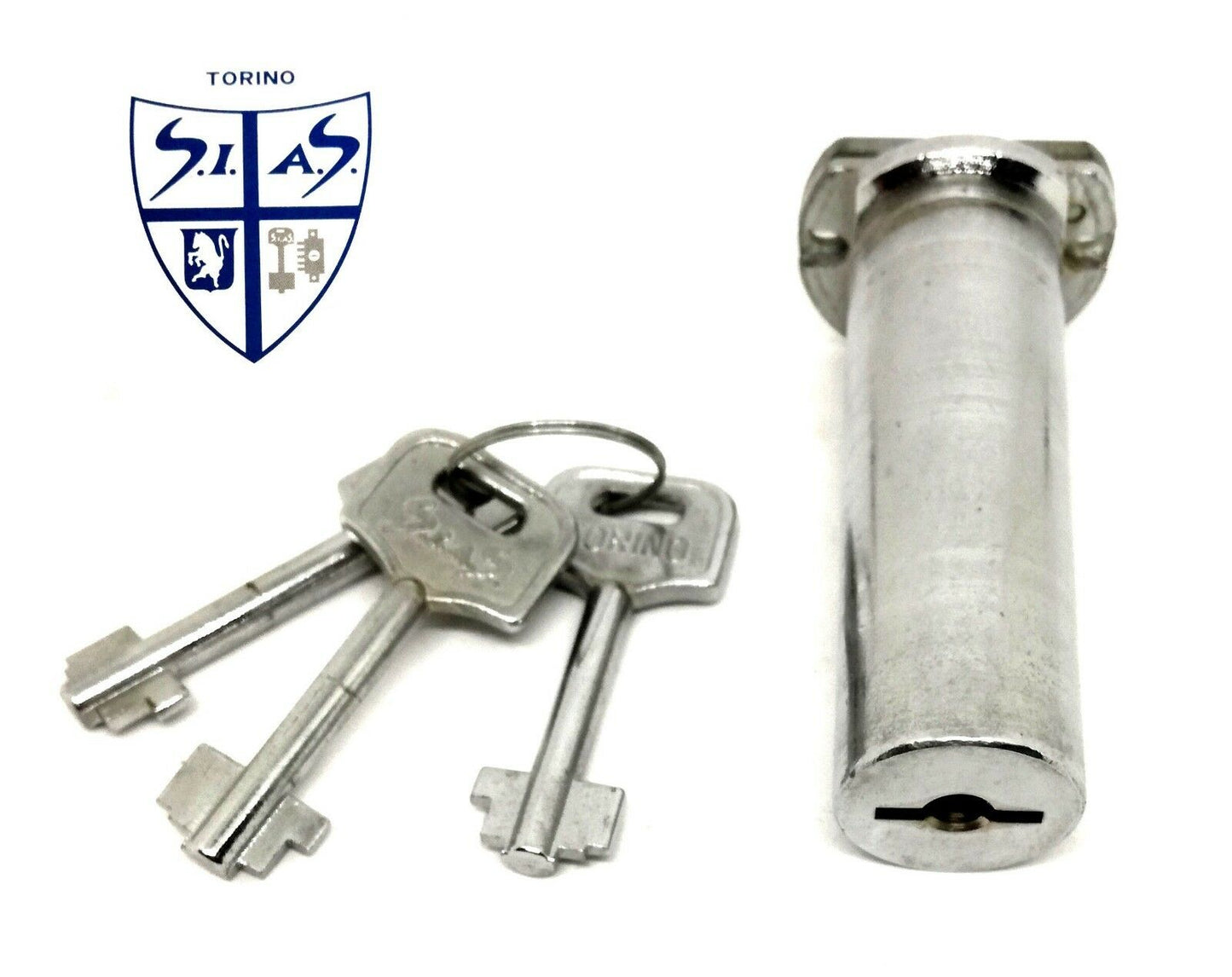 CILINDRO SIAS RICAMBIO SERRATURA A POMPA SPESS. PORTA CM.6 CILINDRO A POMPA SIAS