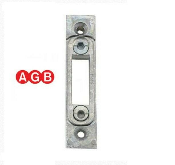 Incontro registrabile per puntali AGB A400170112 mm.82x18 spess.8 cod. 452 3