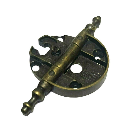 CERNIERE PER MOBILE ANTICO PER ANTE Bronzata FORO mm.35 Gambo D.6 ANSELMI 231