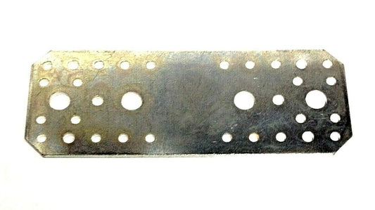 PIASTRA IN METALLO RETTANGOLARE DRITTA mm.170x65 PER TRAVI E COPERTURE IN LEGNO
