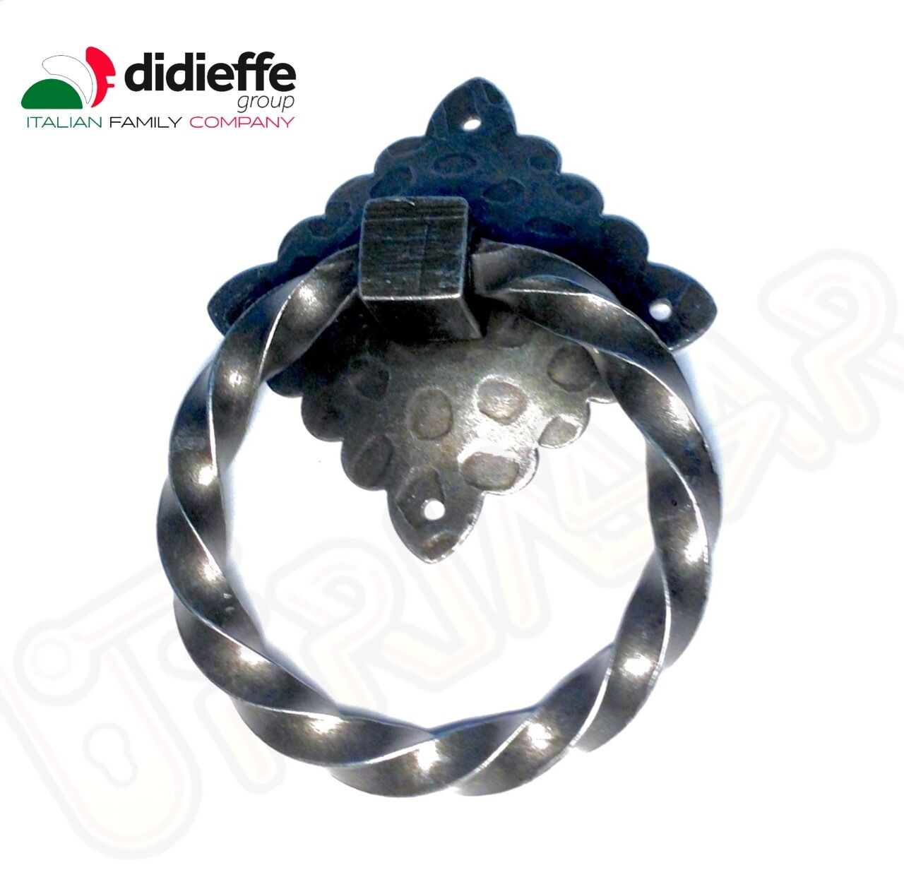 BATTENTE IN FERRO BATTUTO PER PORTE D.mm.105 serie MARMOLADA DIDIEFFE