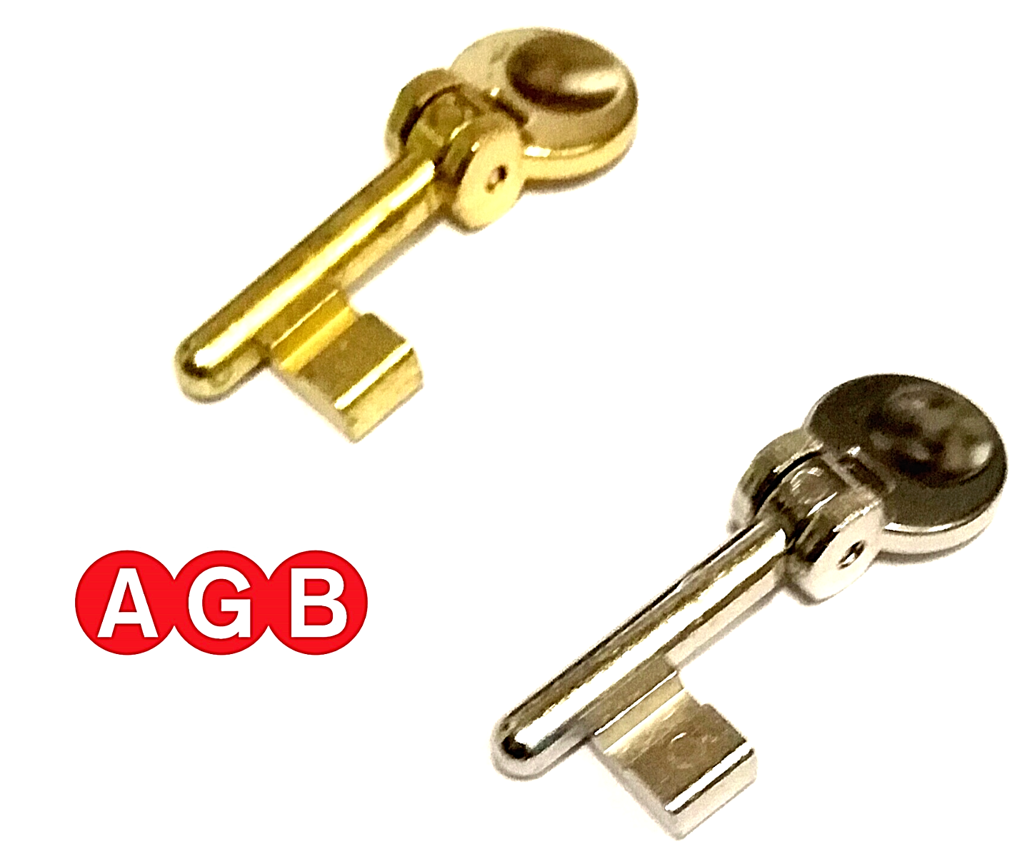 CHIAVE AGB PIEGHEVOLE B00502 PER SERRATURE AGB PORTE SCORREVOLI CIFRATURA 7