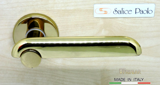 MANIGLIA PER PORTA SALICE PAOLO GARDENIA 4425 Ottone Lucido D. Carpari Sergio