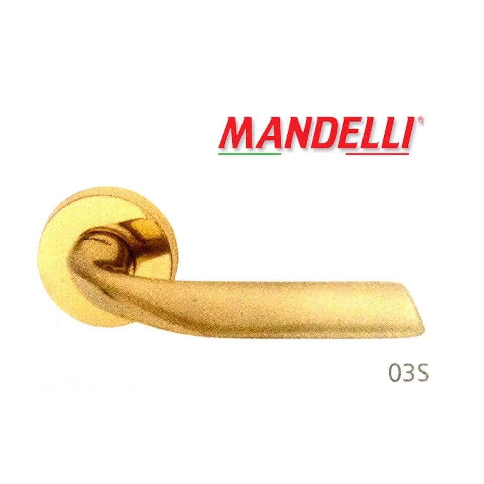 Maniglia Mandelli per porta serie Riflesso art.3041 Varie finiture MADE IN ITALY